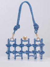 Theo Diamond Clear Acrylic Box Bag